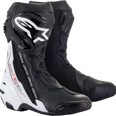 ALPINESTARS Supertech R Boots - Black/White - US 11.5 / EU 46 2220021-12-46