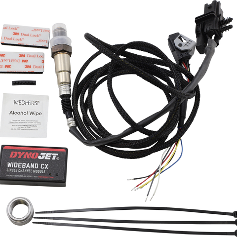 DYNOJET Wideband CX Dual Channel Air Fuel Ratio Kit - Kawasaki WB-PV17-1