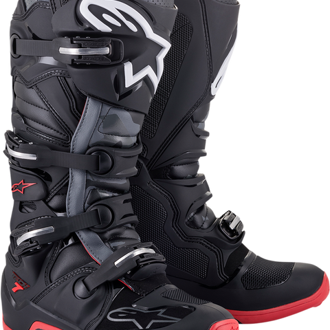 ALPINESTARS Tech 7 Boots - Black/Gray/Red - US 14 2012014-1153-14