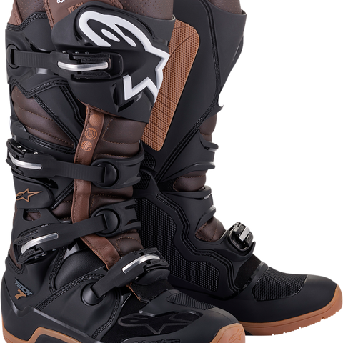 ALPINESTARS Tech 7 Enduro Boots - Black/Brown - US 7 2012114-1089-7