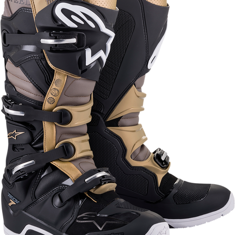 ALPINESTARS Tech 7 Enduro Drystar? Boots - Black/Gray/Gold - US 11 2012620-1959-11