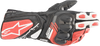 ALPINESTARS SP-8 V3 Gloves - Black/White/Bright Red - XL 3558321-1304-XL