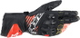 ALPINESTARS GP Tech v2 Gloves - Black/White/Fluo Red - Small 3556622-1231-S