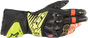 ALPINESTARS GP Tech v2 Gloves - Black/Fluo Yellow/White/Fluo Red - Medium 3556622-1503-M