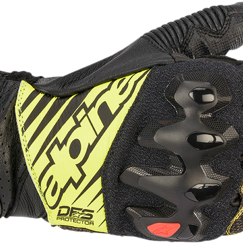 ALPINESTARS GP Tech v2 Gloves - Black/Fluo Yellow/White/Fluo Red - Medium 3556622-1503-M