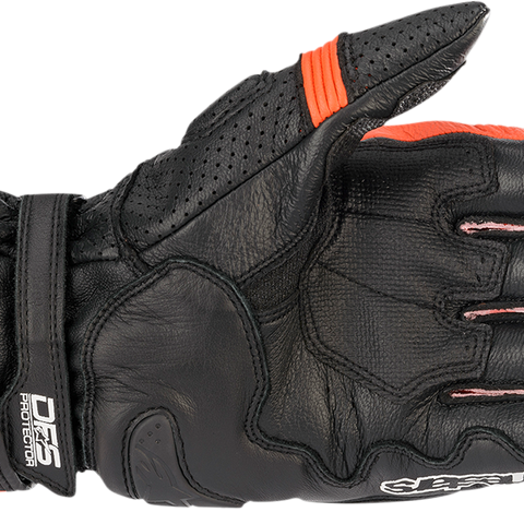 ALPINESTARS GP Plus R v2 Gloves - Black/Fluo Red - 2XL 3556520-1030-2X