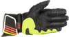 ALPINESTARS GP Plus R v2 Gloves - Metallic Gray/Black/Fluo Yellow/Fluo Red - Small 3556520-9135-S