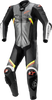 ALPINESTARS Missile Ignition v2 1-Piece Suit - Metallic Gray/Black/Yellow/Red Fluorescent - US 38 / EU 48 3150222-9135-48