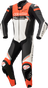ALPINESTARS Missile Ignition v2 1-Piece Suit - Black/White/Red Fluorescent - US 46 / EU 56 3150222-1231-56