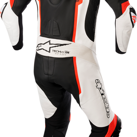 ALPINESTARS Missile v2 - 1-Piece Suit - Black/White/Red Fluorescent - US 50 / EU 60 3150122-1231-60