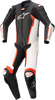 ALPINESTARS Missile v2 - 1-Piece Suit - Black/White/Red Fluorescent - US 44 / EU 54 3150122-1231-54