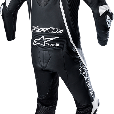 ALPINESTARS Fusion 1-Piece Suit - Black/White - US 40 / EU 50 3153022-12-50