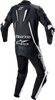ALPINESTARS Fusion 1-Piece Suit - Black/White - US 46 / EU 56 3153022-12-56