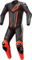 ALPINESTARS Fusion 1-Piece Suit - Black/Red Fluorescent - US 48 / EU 58 3153022-1030-58