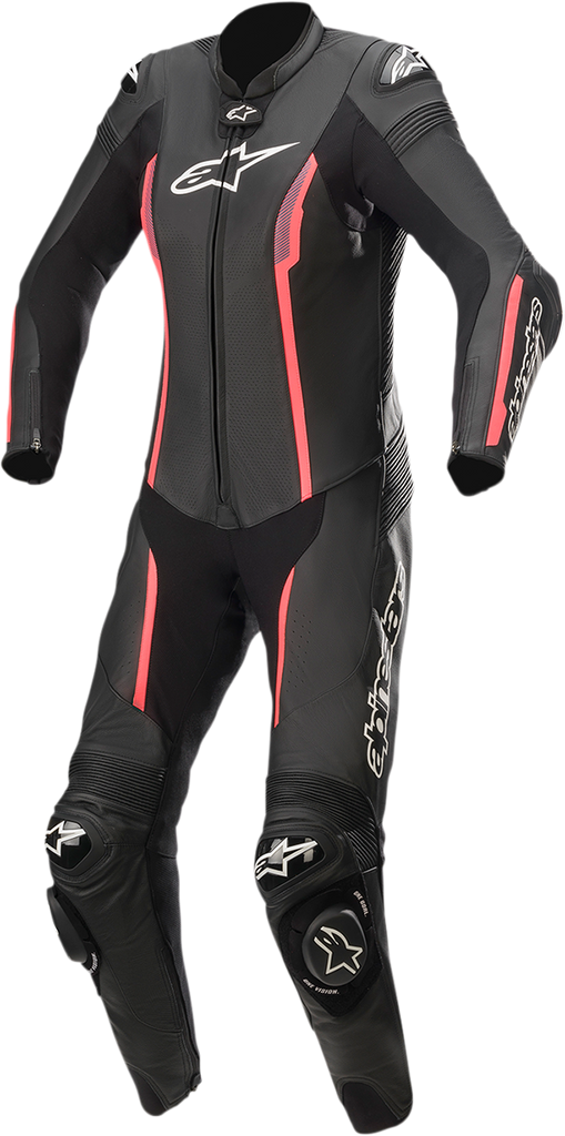 ALPINESTARS Stella Missile 1-Piece Suit - Black/Pink - US 2 / EU 38 3180122-1838-38