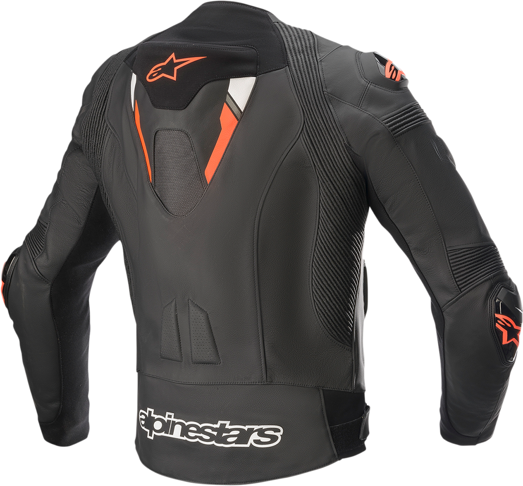 ALPINESTARS Missile Ignition v2 Leather Jacket - Black/Red/White - US 38 / EU 48 3100222-1030-48