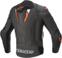 ALPINESTARS Missile Ignition v2 Leather Jacket - Black/Red/White - US 50 / EU 60 3100222-1030-60