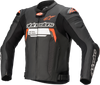 ALPINESTARS Missile Ignition v2 Leather Jacket - Black/Red/White - US 42 / EU 52 3100222-1030-52