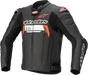 ALPINESTARS Missile Ignition v2 Leather Jacket - Black/Red/White - US 42 / EU 52 3100222-1030-52