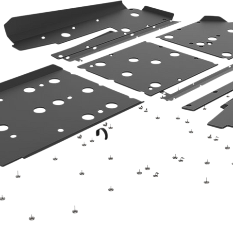SEIZMIK Skid Plate - 2 Seat - Pro XP - Pkg. 1 of 2 76-10167KIT
