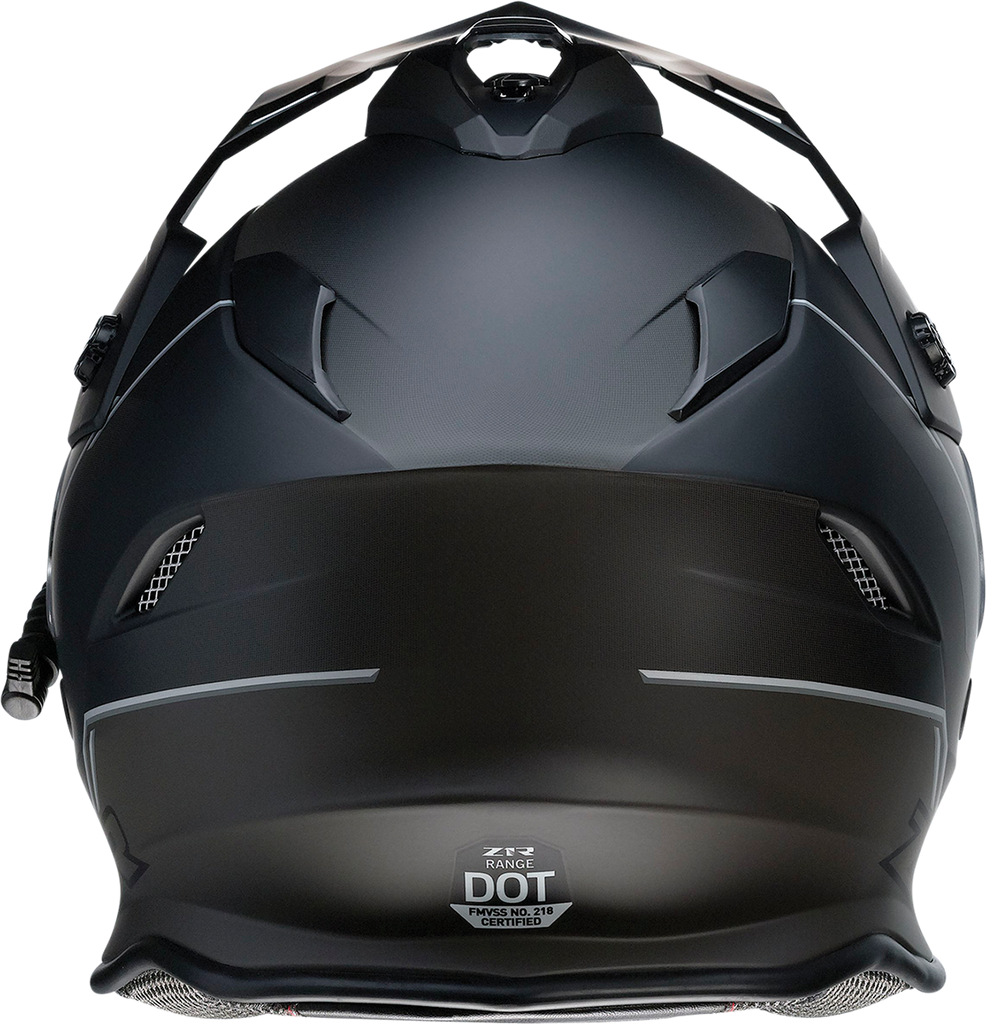 Z1R Range Helmet - Bladestorm - Black/White - Large 0101-14050