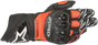 ALPINESTARS GP Pro RS3 Gloves - Black/Fluo Red - 3XL 3556922-1030-3X