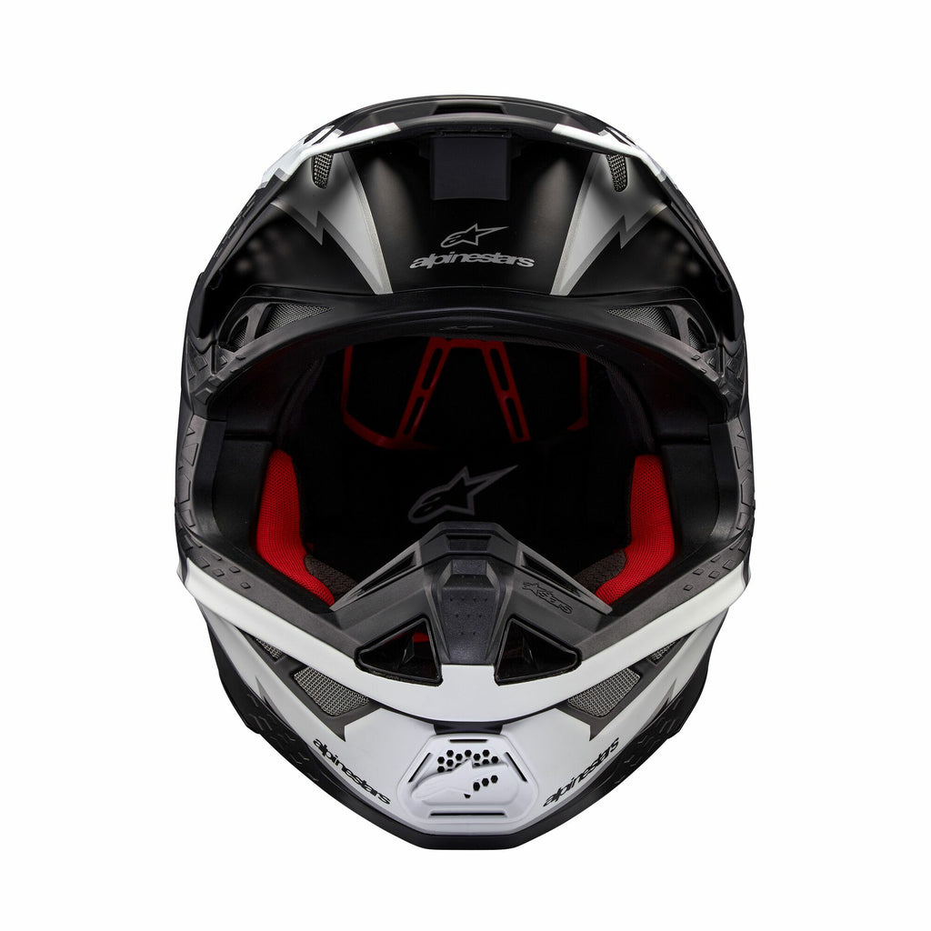 Supertech S M10 Ampress Helmet Black/White Matt Xl