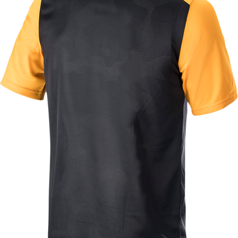 ALPINESTARS Alps 4.0 V2 Short-Sleeve Jersey - Black/Tangerine/White - Large 1765922-1402-LG