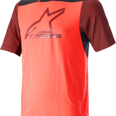 ALPINESTARS Drop 6.0 V2 Short-Sleeve Jersey - Coral/Black - XL 1766322-3141-XL