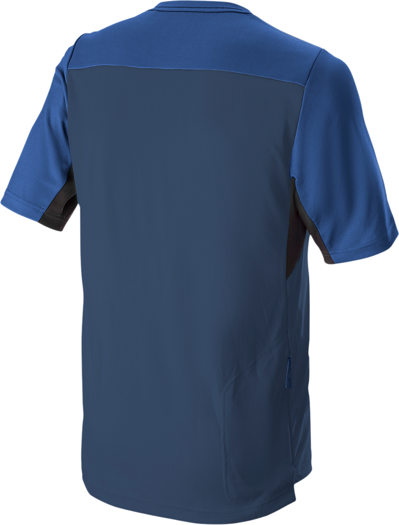 ALPINESTARS Drop 6.0 V2 Short-Sleeve Jersey - Midnight Blue/Black - 2XL 1766322-7319-2X