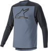 ALPINESTARS Drop 6.0 V2 Long-Sleeve Jersey - Black/Gray - 2XL 1766422-9291-2X