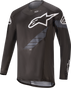 ALPINESTARS Techstar Long-Sleeve Jersey - Black/Gray - XL 1760220-104-XL