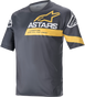 ALPINESTARS Racer V3 Short-Sleeve Jersey - Anthracite/Sulphur Yellow - 2XL 1762922-1619-2X