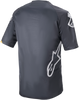 ALPINESTARS Racer V3 Short-Sleeve Jersey - Anthracite/Sulphur Yellow - 2XL 1762922-1619-2X