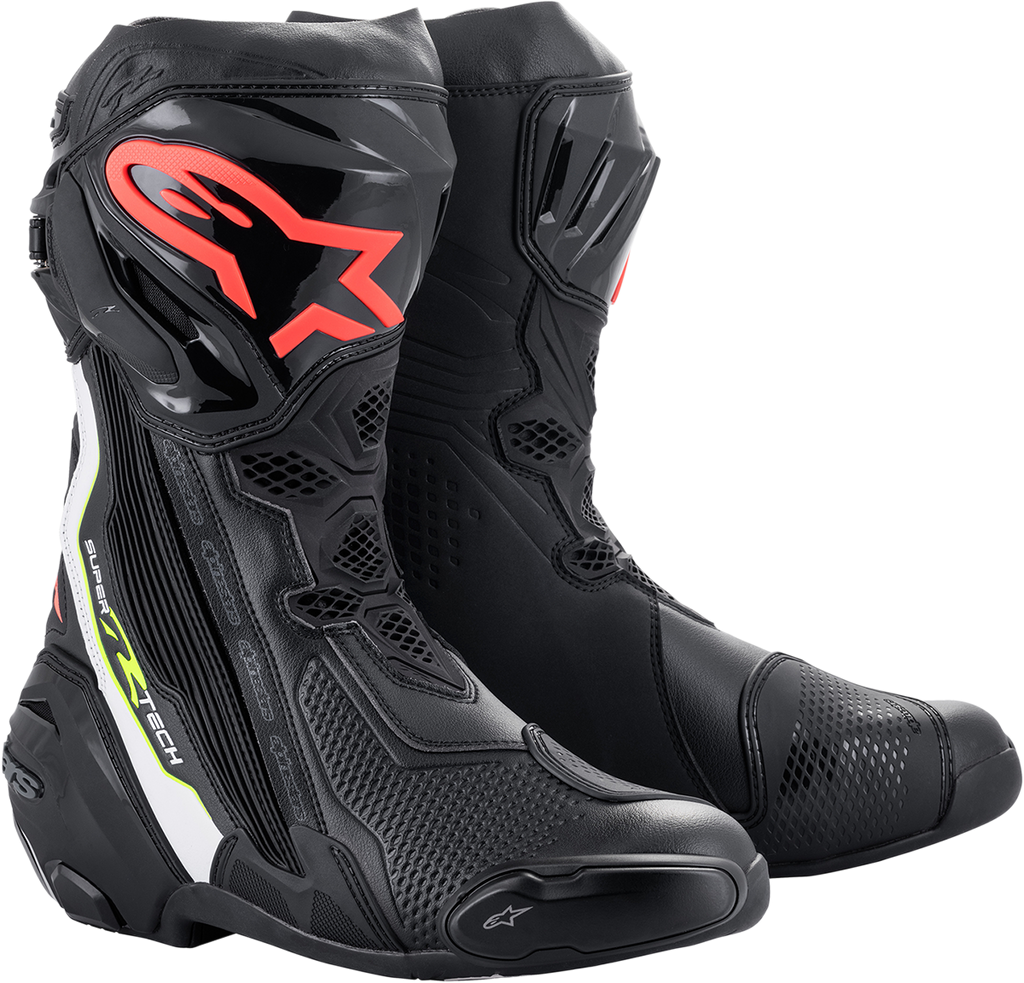 ALPINESTARS Supertech R Boots - Black/Red - US 6 / EU 39 2220021-1236-39