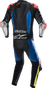 ALPINESTARS GP Tech Suit v4 - Black/Blue/Yellow Fluorescent - US 40 / EU 50 3156822-1075-50