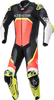 ALPINESTARS GP Tech Suit v4 - Black/Red Fluorescent/Yellow Fluorescent - US 42 / EU 52 3156822-1355-52