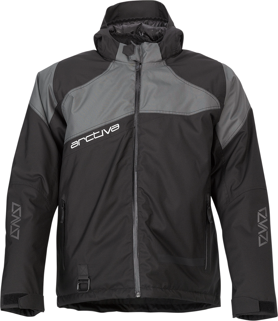 ARCTIVA Pivot 5 Hooded Jacket - Black/Gray - Medium 3120-2055