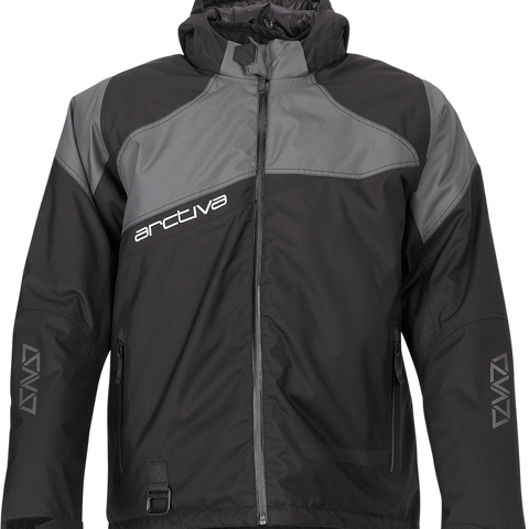 ARCTIVA Pivot 5 Hooded Jacket - Black/Gray - Medium 3120-2055