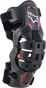 ALPINESTARS Youth Bionic 5S Knee Braces - Black/Red 6540520-13