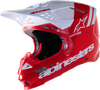 ALPINESTARS Supertech M8 Helmet - Radium 2 - MIPS? - Gloss Red/White - Medium 8301523-3012-MD