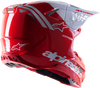 ALPINESTARS Supertech M8 Helmet - Radium 2 - MIPS? - Gloss Red/White - Medium 8301523-3012-MD