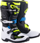 ALPINESTARS Youth Tech 7S Boots - Black/Blue/Yellow - US 2 2015017-1795-2