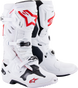 ALPINESTARS Tech 10 Supervented Boots - White/Red - US 8 2010520-2230-8