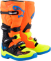 ALPINESTARS Tech 5 Boots - Orange Fluorescent/Blue/Yellow Fluorescent - US 14 2015015-4755-14
