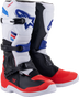 ALPINESTARS Tech 3 Boots - White/Red/Black - US 10 2013018-2307-10