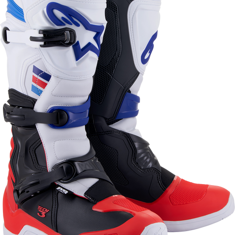 ALPINESTARS Tech 3 Boots - White/Red/Black - US 14 2013018-2307-14
