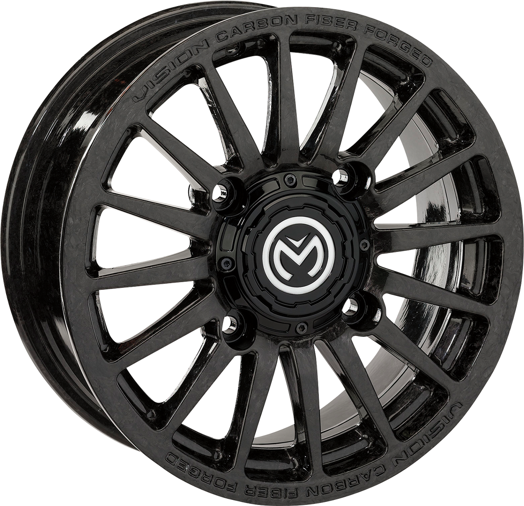 MOOSE UTILITY Wheel - 325X Carbon Fiber - Front/Rear - Black - 15x6 - 4/156 - 5+1 325-1561565-150