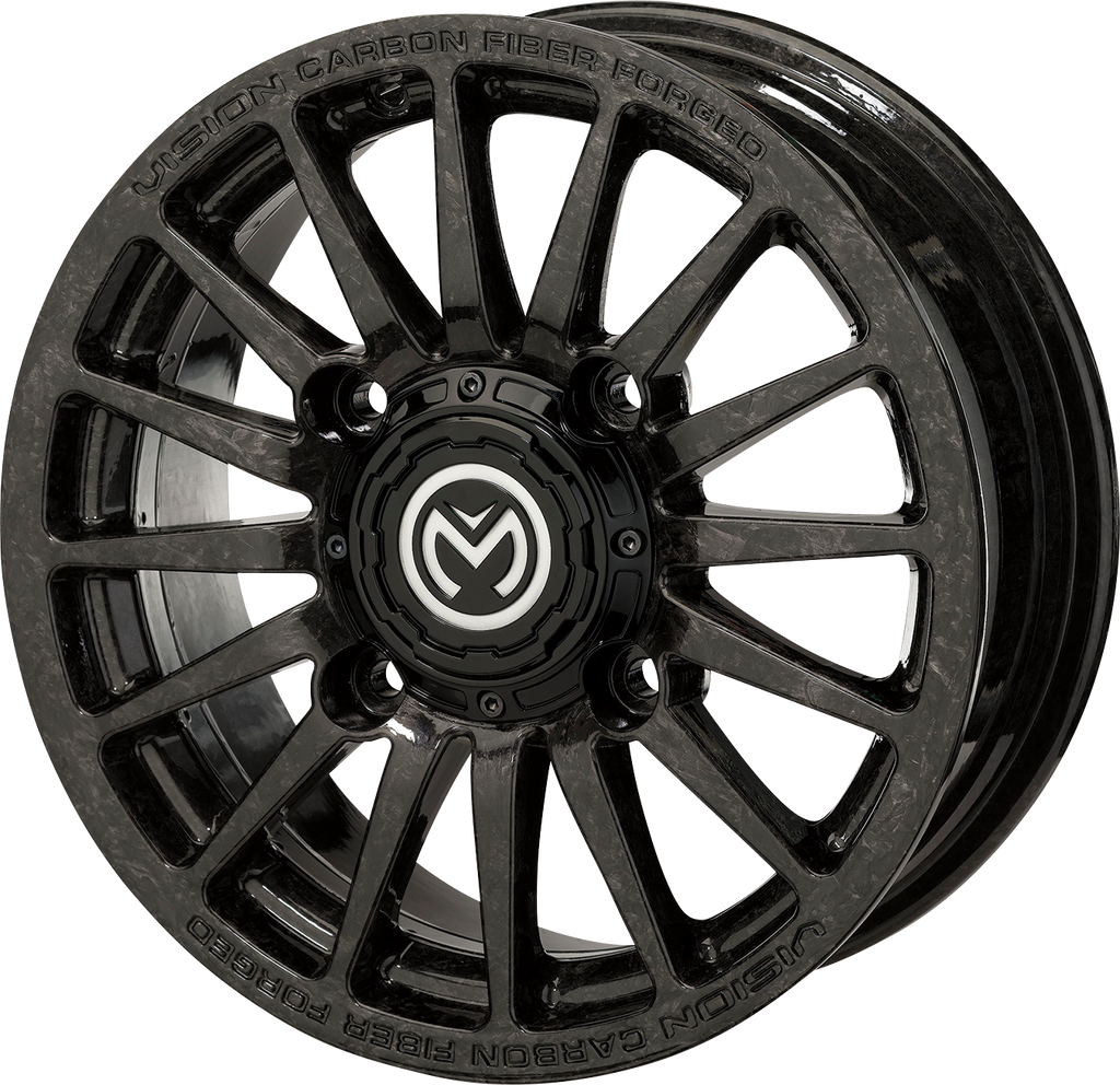 MOOSE UTILITY Wheel - 325X Carbon Fiber - Front/Rear - Black - 15x6 - 4/156 - 5+1 325-1561565-150