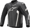 ALPINESTARS Faster v2 Leather Jacket - Black/White - US 44 / EU 54 3103521-12-54